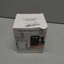 Self Stirring Mug, Rechargeable Auto Magnetic Coffee Mug with 2Pc Stir Bar, Waterproof Automatic Mixing Cup for Milk/Cocoa at Office/Kitchen/Travel 14oz Best Gift - White