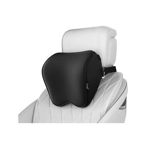 Crofy 2-Pack Car Neck Pillow, Softness Car Headrest Pillow for Driving with Adjustable Strap, 100% Memory Foam and Breathable Removable Cover, Comfortable Ergonomic Design, 4.7 Inches Thick