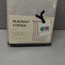 100% Blackout Shield Linen Blackout Curtains for Bedroom 96 Inches Long, Back Tab/Rod Pocket Living Room Drapes, Thermal Insulated Blackout Curtains 2 Panels Set, 50" W x 96" L, Beige