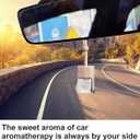 2 x 3 Pack Car Air Fresheners Fruit-Citrus-Linen, Hanging and Vent Clips 2 in 1 Long Lasting Freshener for Car And Women, car accessories