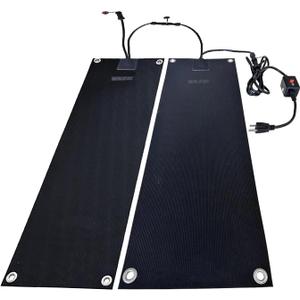 Snow Melting Walkway Mat, 10" x 48" No-Slip Rubber Outdoor Heated Walkway Mats, Snow and Ice Melting Mat for Winter Outdoor Stairs, Steps, Doorways, Walkways, Driveway