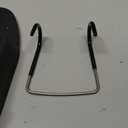 Ironing Board Hanger Wall Mount Electric Iron Holder Ironing Board Rack Household Bathroom Shelf - for Max 5 inch Width - Black