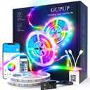 LED Lights Strip 100 FT, LED Lights for Bedroom 100ft, RGB Rope Light for Room, Bluetooth APP Control,Color Changing Strip, Sync with Music,para Cuarto, for Bedroom Home Party Decoration