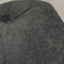 Headboard Pillow King, Large Triangular Wedge Headboard Pillow for Reading and Resting, Backrest Positioning Support Pillow with Removable Cover (Black)