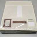 4 Pack Foldable Bed Sheets Set Organizers and Storage(King & Queen Size),Linen Fabric Closet Organizers with Window,Folding Bedding Storage Box for Bedsheets and Pillow Cube Organizer-Beige