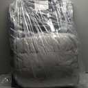 VEVOR Zero Gravity Chair, 33 inch Zero Gravity Recliner Lounge Chair for Indoor and Outdoor, Adjustable Anti Gravity Chair with Cushion, Headrest, Footrest, and Cupholder, 500 lbs, Gray