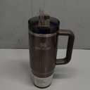 STANLEY Quencher H2.0 Tumbler with Handle and Straw 30 oz | Flowstate 3-Position Lid | Cup Holder Compatible for Travel | Insulated Stainless Steel Cup | BPA-Free | Fluted Gunmetal Shine