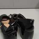 Stunner Women's Chunky Low Block Heels Dress Pumps Comfortable Closed Square Toe Mary Jane Pumps Black 40(8)