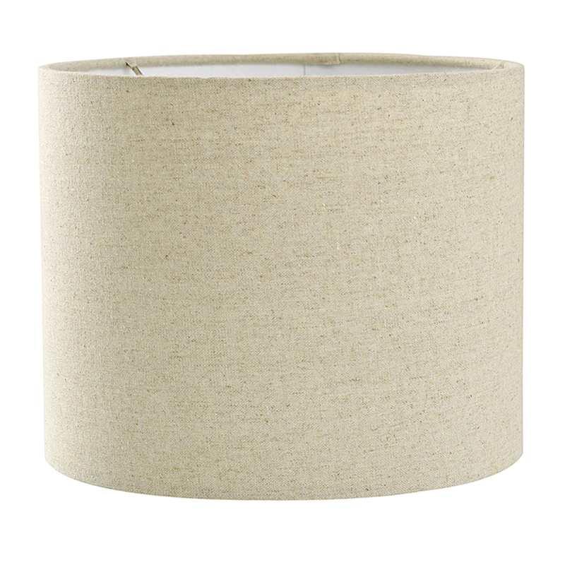 Tan Drum Small Table Lamp Shade, 10x10x8