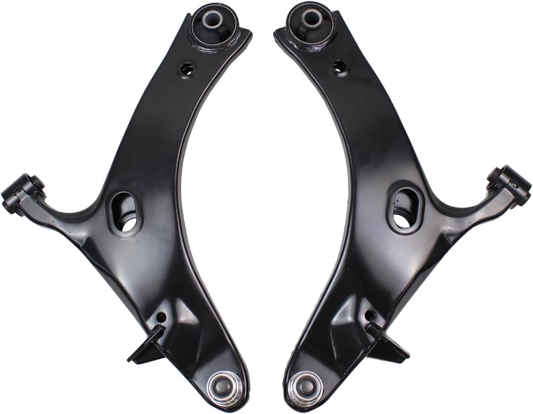 Front Left and Right Side Lower Suspension Control Arm and Ball Joint Assembly for Subaru XV Crosstrek 2013-2015, Crosstrek 2016-2017