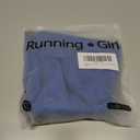 RUNNING GIRL High Impact Sports Bras for Women, High Support Running Strappy Women's Sports Bra with Sewn in Pads (Blue, M)