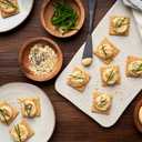 Triscuit Roasted Garlic Whole Grain Wheat Crackers, Lunch Snacks, Bulk Snack Crackers, Family Size, 6 - 12.5 oz Boxes