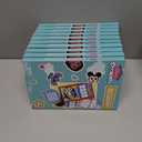 Disney Doorables 32ct Scratch To Reveal Valentines Day Cards W/ Seal Stickers, Pack Of 10