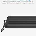 NICREW SkyLED Plus Aquarium Plant Light, Freshwater Fish Tank Light with Ramp Up and Dim Down, Spectrum Adjustable and Lighting Schedule Programmable with Controller, 36-48 Inches, 36 Watts