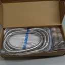 SR SUN RISE Filtered Shower Head with Handheld High Pressure 9 Spray Mode Showerhead Detachable Shower Head Water Softener Filters Beads for Hard Water Remove Chlorine 4 Filters Brushed Nickel