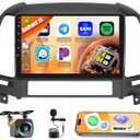 4G 64G for Hyundai Santa Fe 2006-2012 Radio Screen CarPlay Android 15 IPS 9" Touchscreen Car Stereo Android Auto Backup Camera Bluetooth 5.0 GPS FM RDS EQ 13UI