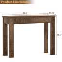 Armocity Small Console Table for Entryway, 32" Farmhouse Narrow Sofa Table