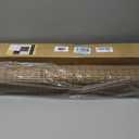 UNISHADES Cordless Bamboo Roman Shades for Windows, Blinds Size (35" W 64" H) Colour (Highfield Teak)