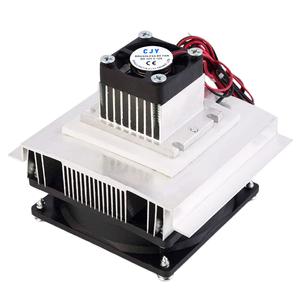 DC 12V DIY Thermoelectric Peltier Refrigeration Cooling System Kit Semiconductor Cooler Heat Sink Conduction Module Fridge Mini Air Conditioner Refrigeration