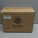 Bamboo Tumbler Lid Organizer  Space Saving Multi-Tier Storage Rack with Straw Holder and Gasket Drawer  Vertical Cup Lid Organizer for Cabinet, Kitchen Countertop - Triple