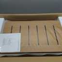 Waterproof Shower Benches for Inside Shower, Poly Lumber Shower Stool with Storage Shelf & Adjustable Feet, SPA Bathroom Seat Chair for Shaving Legs, Indoor or Outdoor Use, Teak Brown (Large - Ergonomic 22"x12.6"x17")