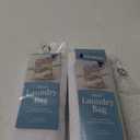 Whitmor Mesh Laundry Bag White, 2 Pcs