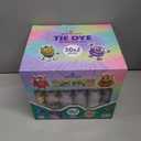 30 Colors Tie Dye Kit, Tie Dye Set for Kids, Pre-Filled Tye Dye Bottles, Non Toxic Permanent Fabric Dye Art Set, Easy DIY Fabric Art - Create Fun (30 Colors)