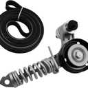 Belt Tensioner & Serpentine Belt Kit Compatible with 2012-2015 Chevy Cruze, 2016 Cruze Limited - DOHC L4 1.4L, Replace#55565236 5PK1400
