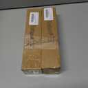 2 x 3 Pcs 7.9" Bud Vase Taper Candle Holder's Acrylic Striped Bud Vase with Silicon Rubber Case Designed Specially for Taper Candle Sizes from 22mm to 27mm for Wedding Tablescapes Decoration