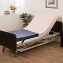 Medacure Pressure Redistribution Bariatric Foam Hospital Bed Mattress - 3 Layered Visco Elastic Memory Foam - Ultra Wide, 80" x 48" x 6" - Hospital Grade Nylon Cover Included
