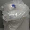 Bedluxe Knee Pillow for Back Sleeping, Leg Pillow Knee Wedge Pillow, Memory Foam Wedge Pillows for Legs Post Surgery, Triangle Pillow for Knee Support, Leg Elevation, Knees Hip Back Pain Relief, White (23.6*18.9*7.9 Inch)