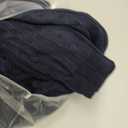 Lucuna Women's 2025 Fall Sweater Set 2 Piece Outfits Cable Knit Chunky Crew Neck Pullover Top Pants Loungewear (Large, 1-Blue)