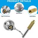 Grill Regulator Valve for Coleman Roadtrip Propane Grill, Replacement C001, 5010000743, Compatible with Coleman Le Lx LXX LXE 9949 9942A5251 Series