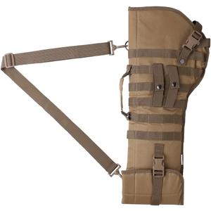 Raprance Rifle Scabbard Gun Bag Rifle Sling Case Tactical Bag Shotgun Hunting Molle Holster (Khaki)