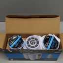 ZeroWater Official Replacement Filter - 5-Stage 0 TDS Filter Replacement - System IAPMO Certified to Reduce Lead, Chromium, and PFOA/PFOS, 3-Pack