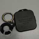 Aulumu G09 Magnetic Ring Grip | Omnidirectional Rotation | MagSafe Compatible | Aluminium Alloy Construction | Stable Dual-Sided Magnetic Attachment | Includes Handle Ring Phone Stand- Black