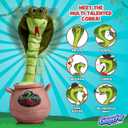 Gagster Cobra Snake Dancing Toy Plush - Mimicking Toy for Kids & Adults - that Tells Jokes & Can Repeat What You Say, Dancing Talking Singing Yodeling Funny Gift for Kids & Toddlers, Fun Gag Gifts, 14 inches tall