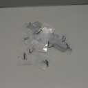 24 Pack Self Adhesive Hooks Heavy Duty - 33lb Max, Transparent, Waterproof, Sticky Wall Hooks for Keys, Bathroom, Shower, Outdoor, Kitchen, Door, Home Improvement, Utility Hooks