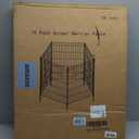 No Dig Garden Fence, Dog Fencing Outdoor for Yard, 10 Panels