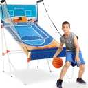 Electronic Basketball Games, Basketball Gifts for Kids Boys Girls Children Youth & Teens | 16-in-1 Games Dual Shot, Blue