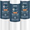 Crystala Filters Replacement for GE RPWFE, RPWF (with CHIP) Refrigerator Water Filter, Compatible with WSG-4, WF277, GFE28GMKES, PFE28KBLTS, GYE22HMKES, DFE28JSKSS, GFE28GYNFS, GFD28GYNFS, 3 Pack