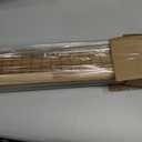 Cordless Bamboo Roman Shades, 35×48 in, Highfield Teak | Wide Bamboo Strip Weaving Technique, High Light-Blocking Capacity, High Level of Privacy Protection