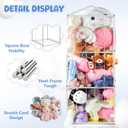 NomNest Metal Stuffed Animal Storage Zoo, Large Stuffy Storage for Kids