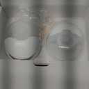 Hands Free Breast Pump Wearable MY375  Strong Suction, Low Noise, Wearable Breastfeeding Pump with 4 Mode &12 Levels, Portable Electric Breast Pump 24mm  19/21/Insert/Flange, 2 Pack (White)