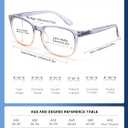 CCVOO Mix & Match Reading Glasses for Women - Lightweight, Comfortable Fit, Clear Vision - Blue Light Blocking