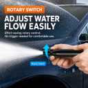 2PCS High Pressure Hose Nozzle, 2026 Upgraded Home High-Pressure Car Wash Water Gun with Booster Nozzle and Hose, Garden Hose Sprayer for Watering Plants and Vegetables, and Car Washing