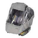 Evenflo Infant Car Seat Weather Shield, Rain Cover, Ventilated Panels (Gray Melange)