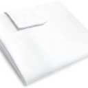 Vekkia King Size Bed Wedge Pillow Replacement Cover(White 76"x8"x6")