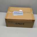 SNSLXH 5 Pack Stackable Closet Storage Basket, Multifunctional & Foldable Closet Organizer for Bathroom Kitchen Laundry Room Wardrobe Storage, Space-Saving Clothes Storage Drawer Organizer, White