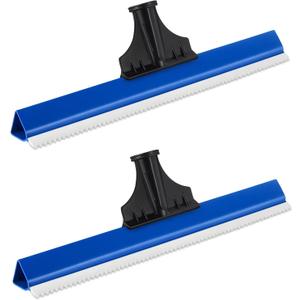 2 Pack 20 Inches Epoxy Floor Squeegees Notched Squeegee for Self Leveling Cement Urethane Epoxy Floor Tools